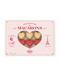 12 Assorted Heart Shaped French Macarons - Landen’s Flowers