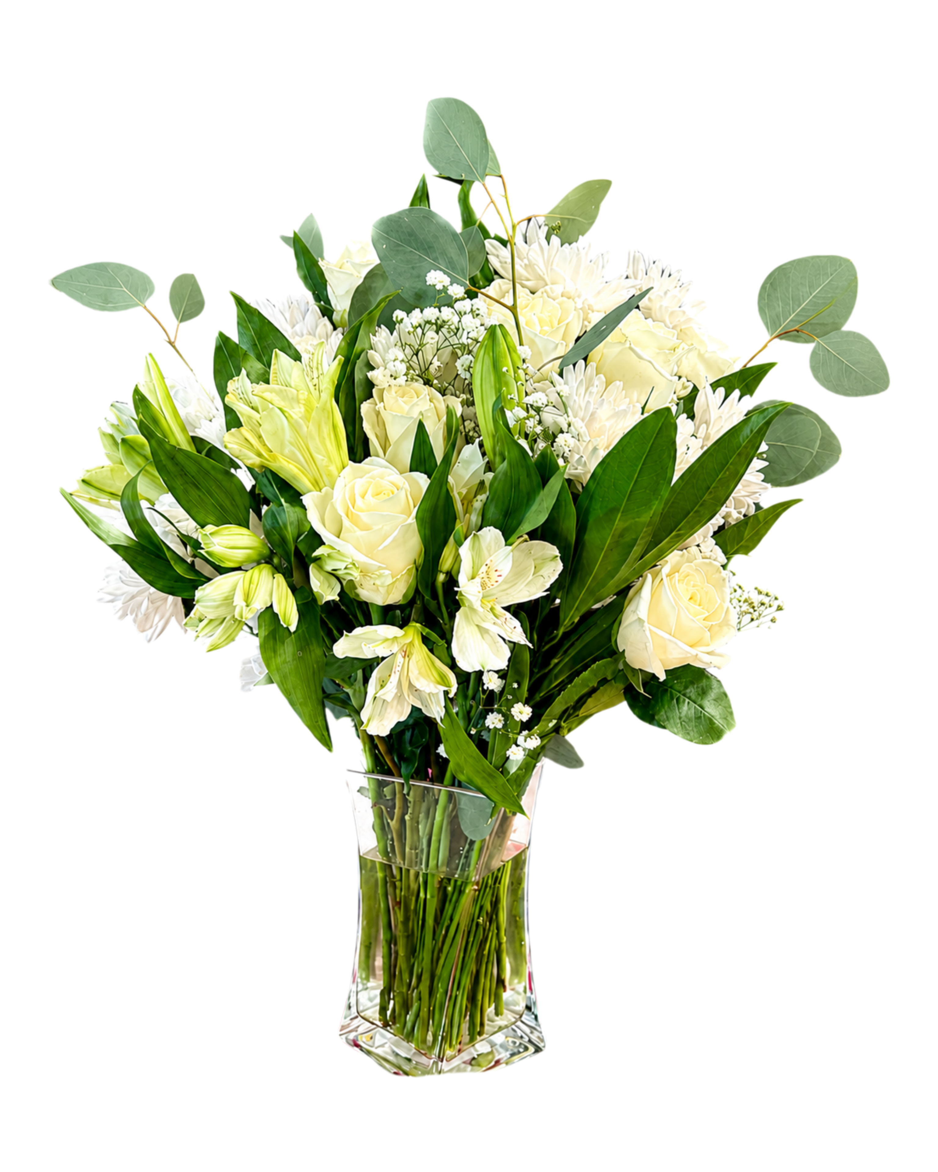 Eternal Affection Bouquet with Vase