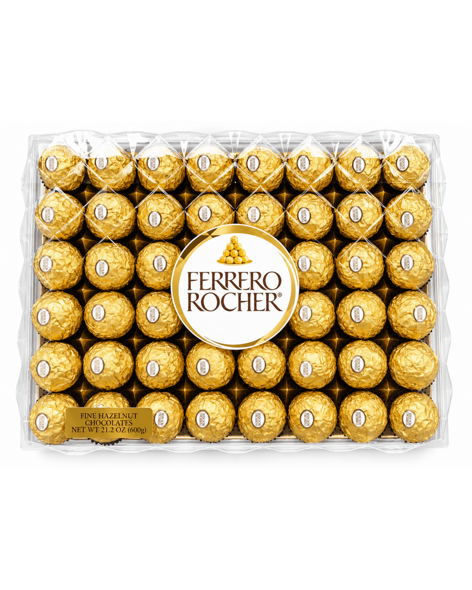 Ferrero Rocher Premium Milk Chocolate Hazelnut – 48ct Gift Box - Landen’s Flowers