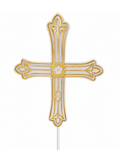 Floral Cross Stick - Landen’s Flowers