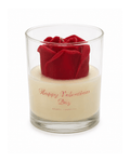 Happy Valentines Day Rose Candle - Landen’s Flowers