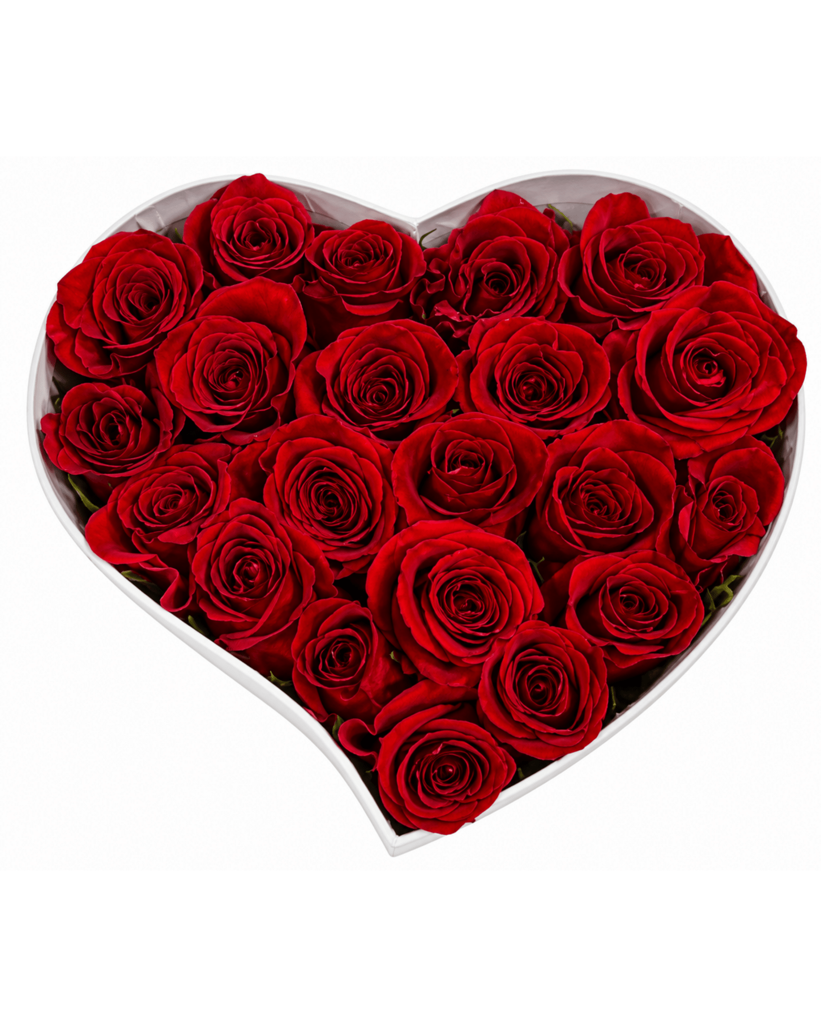 Heart Shaped Box of Roses - Landen’s Flowers