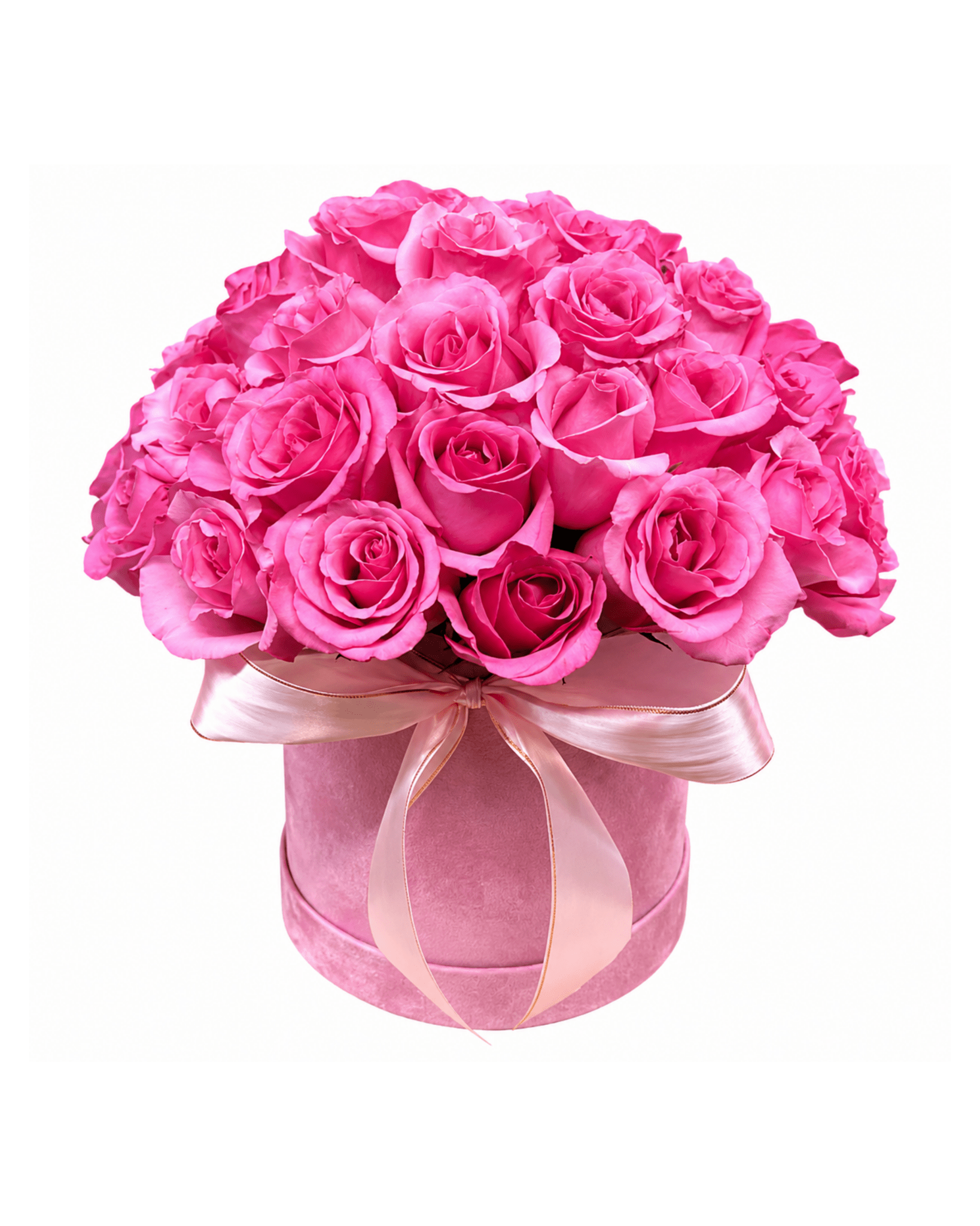 Pink Luxury Rose Box - Landen’s Flowers