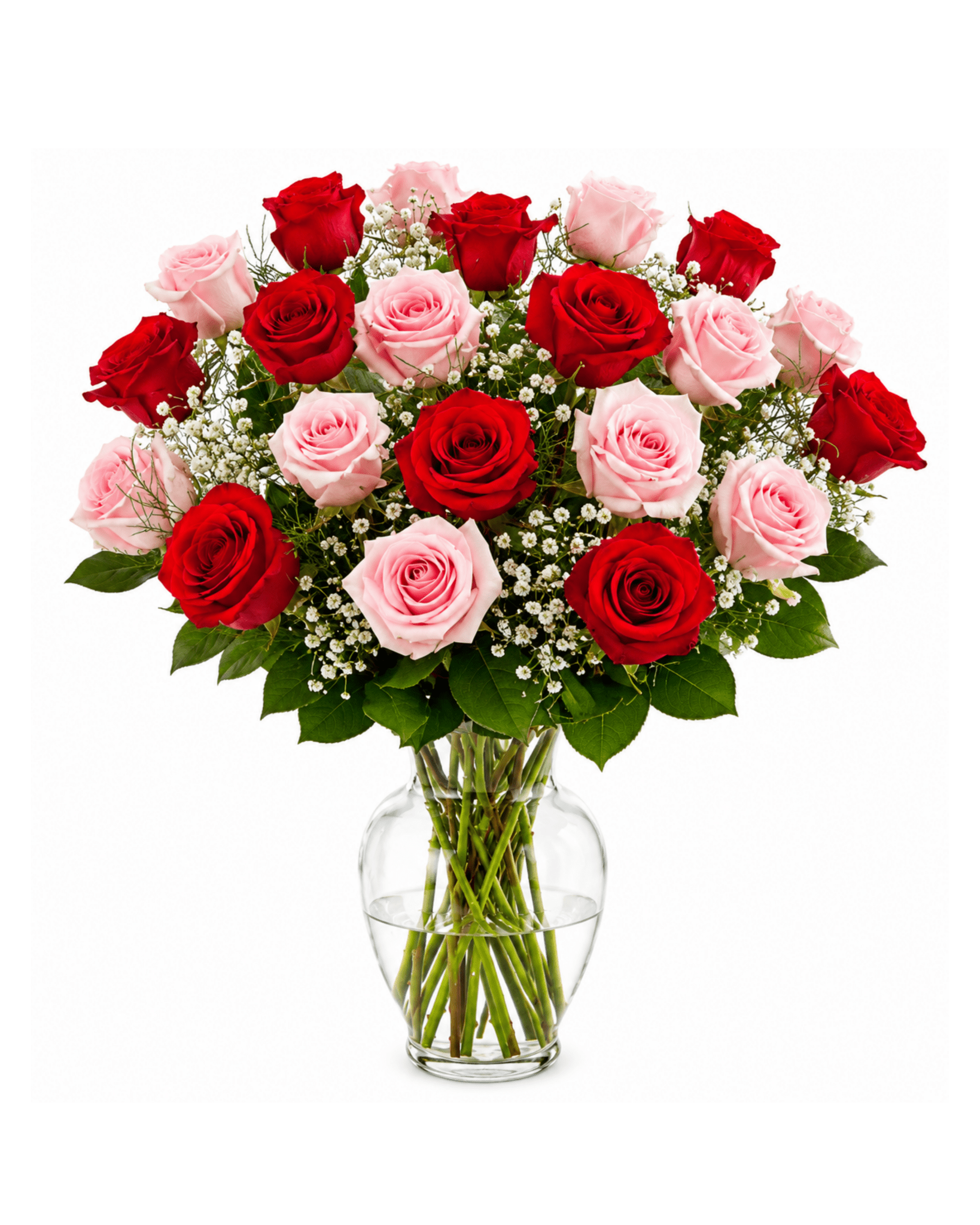 Romantic Pink w/ Vase - Landen’s Flowers
