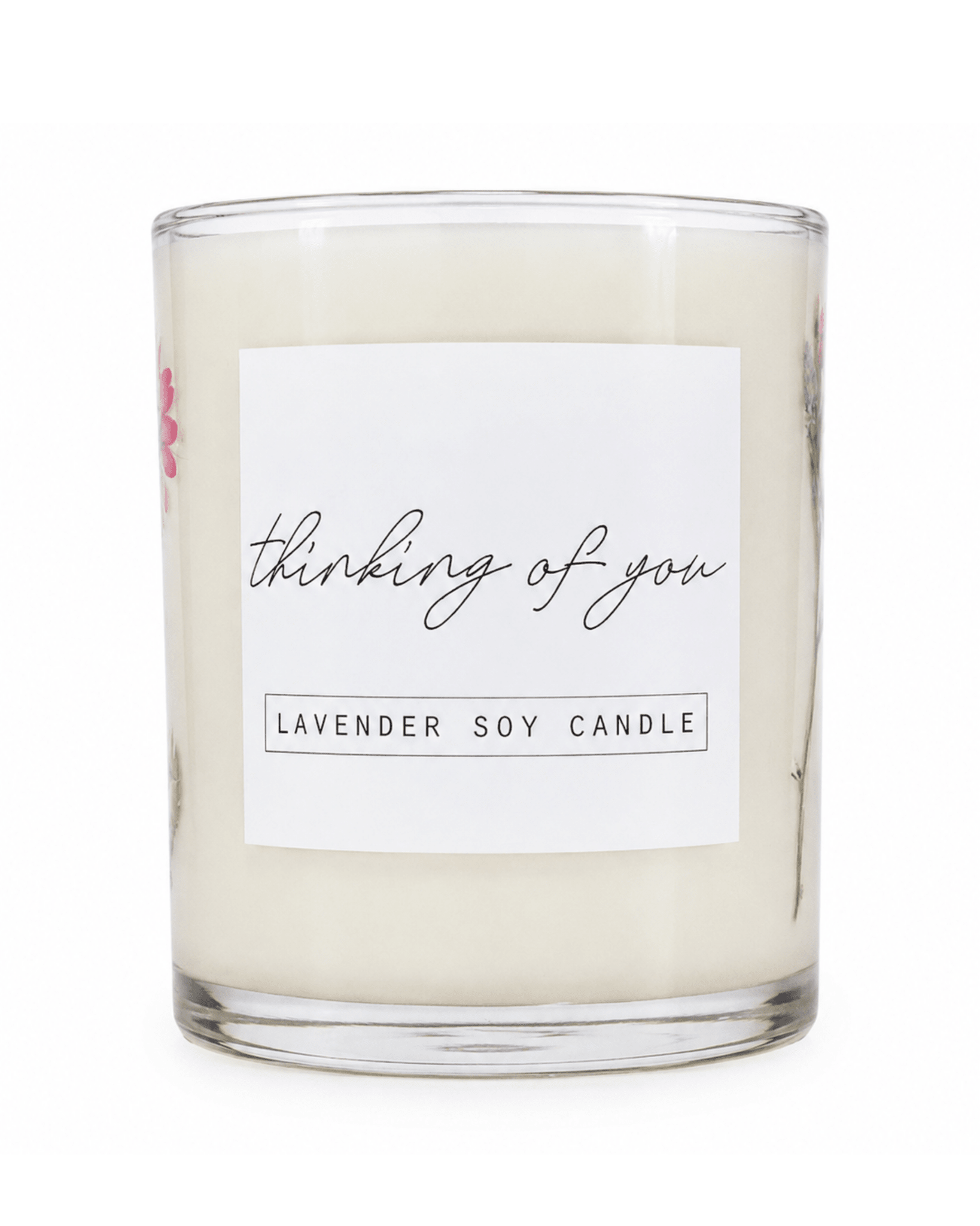 "Thinking of You" Candle - Landen’s Flowers