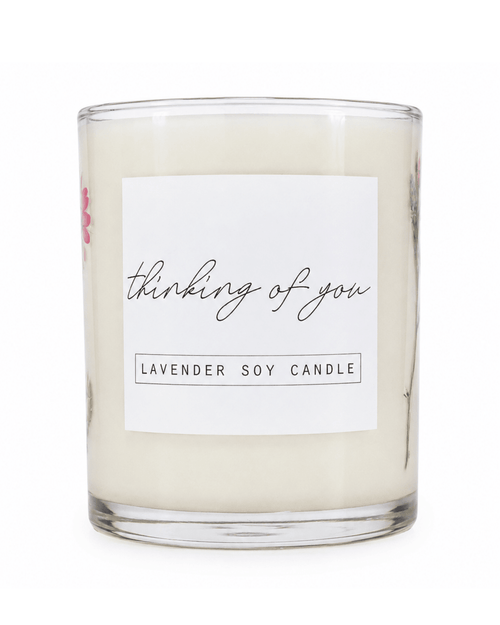 "Thinking of You" Candle - Landen’s Flowers