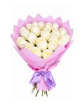 White Rose Bouquet - Landen’s Flowers